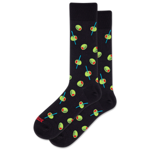 HOTSOX Men's I Olive You Crew Socks