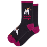 HOTSOX Women's Branch Manager Crew Socks