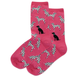 HOTSOX Women's Dalmatians Crew Socks
