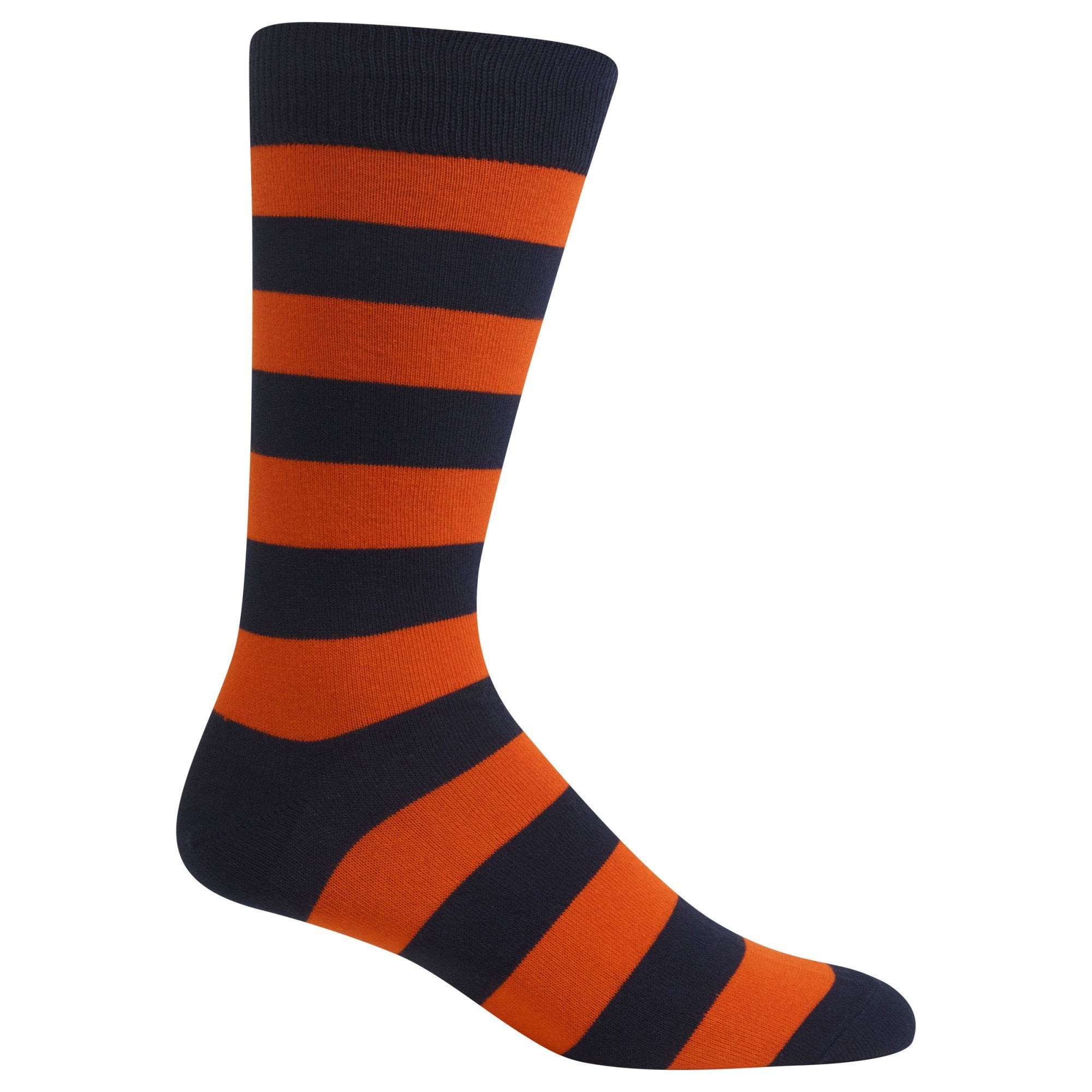 Rugby Stripe Red Sock