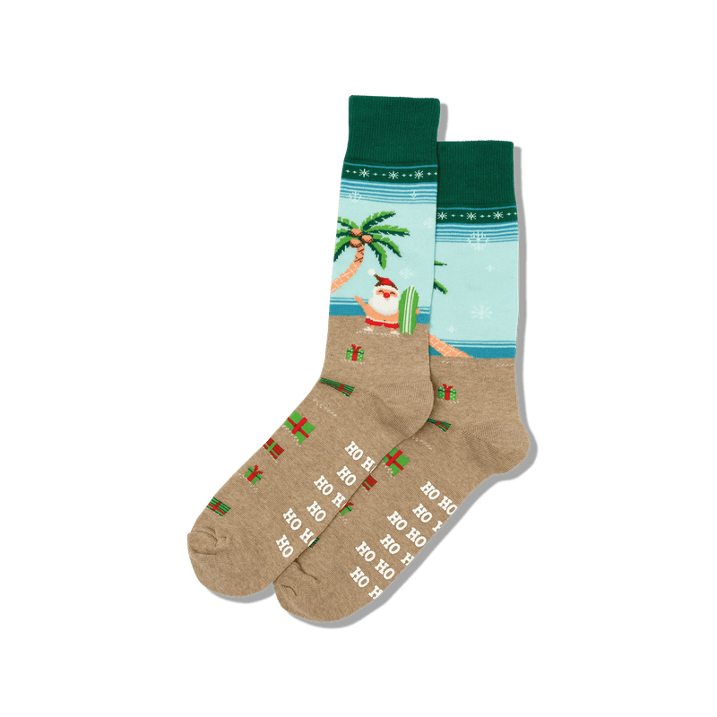 Men's Santa Tiger Socks
