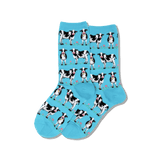 Women's Cows Crew Socks
