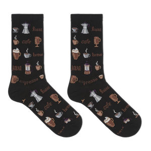 HOTSOX Women’s Coffee Crew Socks