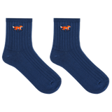 HOTSOX Women's Embroidered Fox Anklet Sock thumbnail