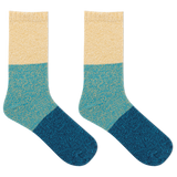 HOTSOX Women's Color Block Boot Crew Sock thumbnail