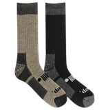 Jeep® Men's Performance Wool Hiking Crew Socks 2 Pair Pack Made in USA - Heavyweight, Cushioned Comfort thumbnail